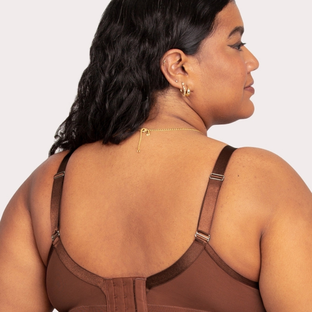 Curvey Couture Sheer Mesh Full Coverage Unlined Underwire Bra Size‎ 34DDD NEW - Picture 2 of 7